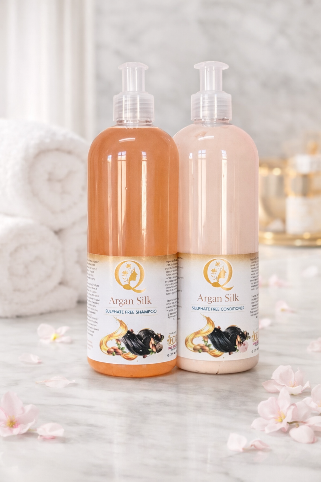 Argan Silk 500ml Set – QDC Hassle Free Hair