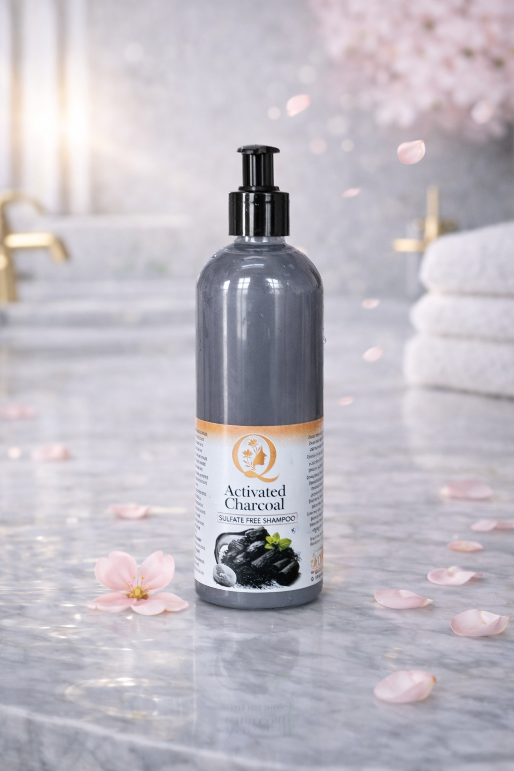 Activated Charcoal 250ml shampoo