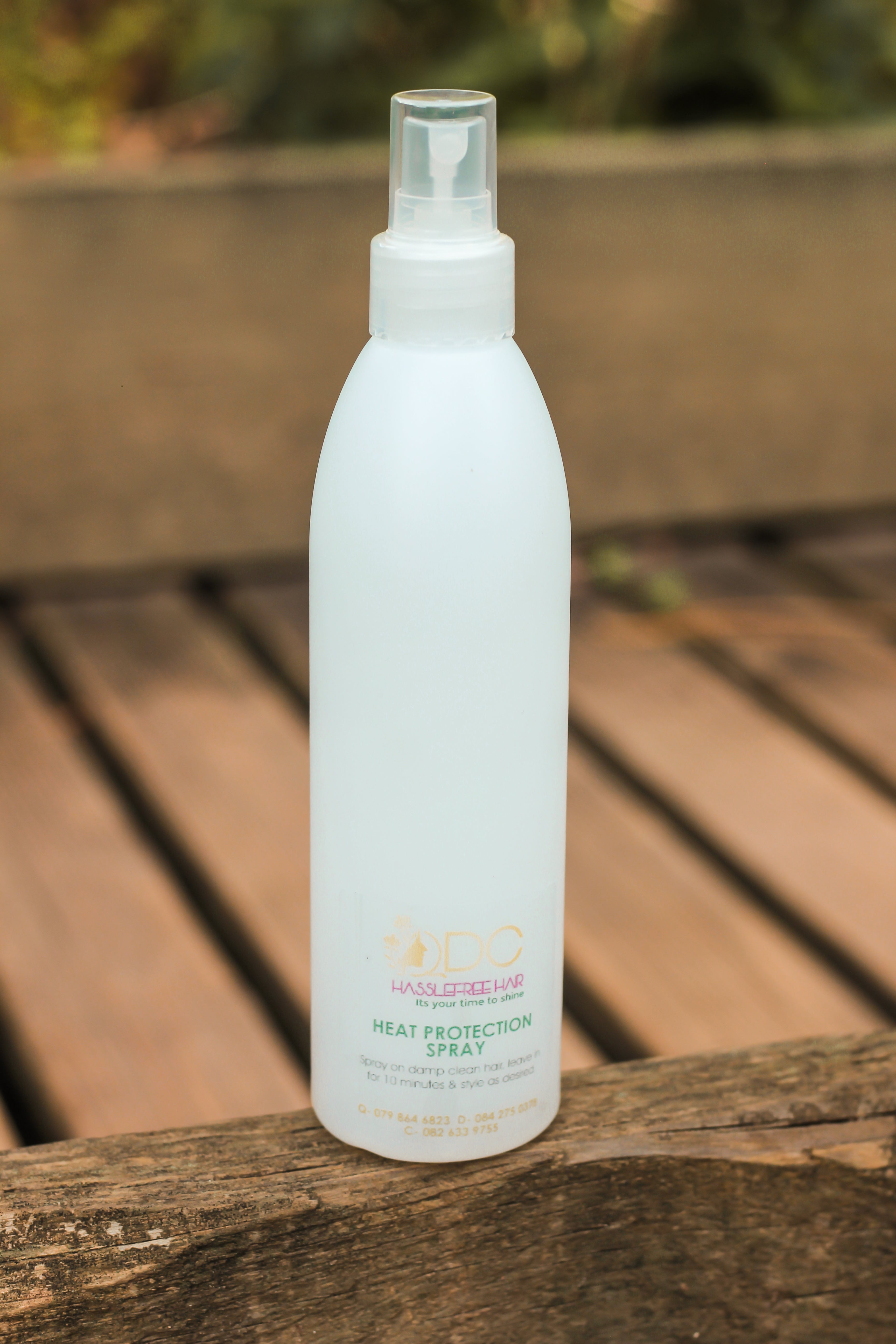 Heat Protection Spray 250ml QDC Hassle Free Hair