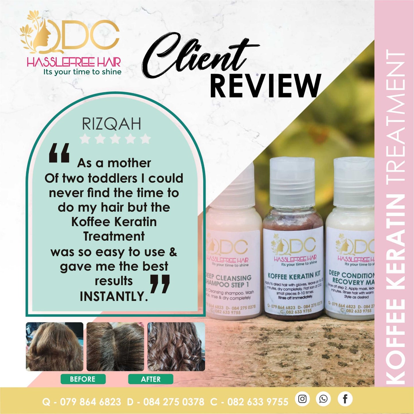 Koffee Keratin Treatment Review 1