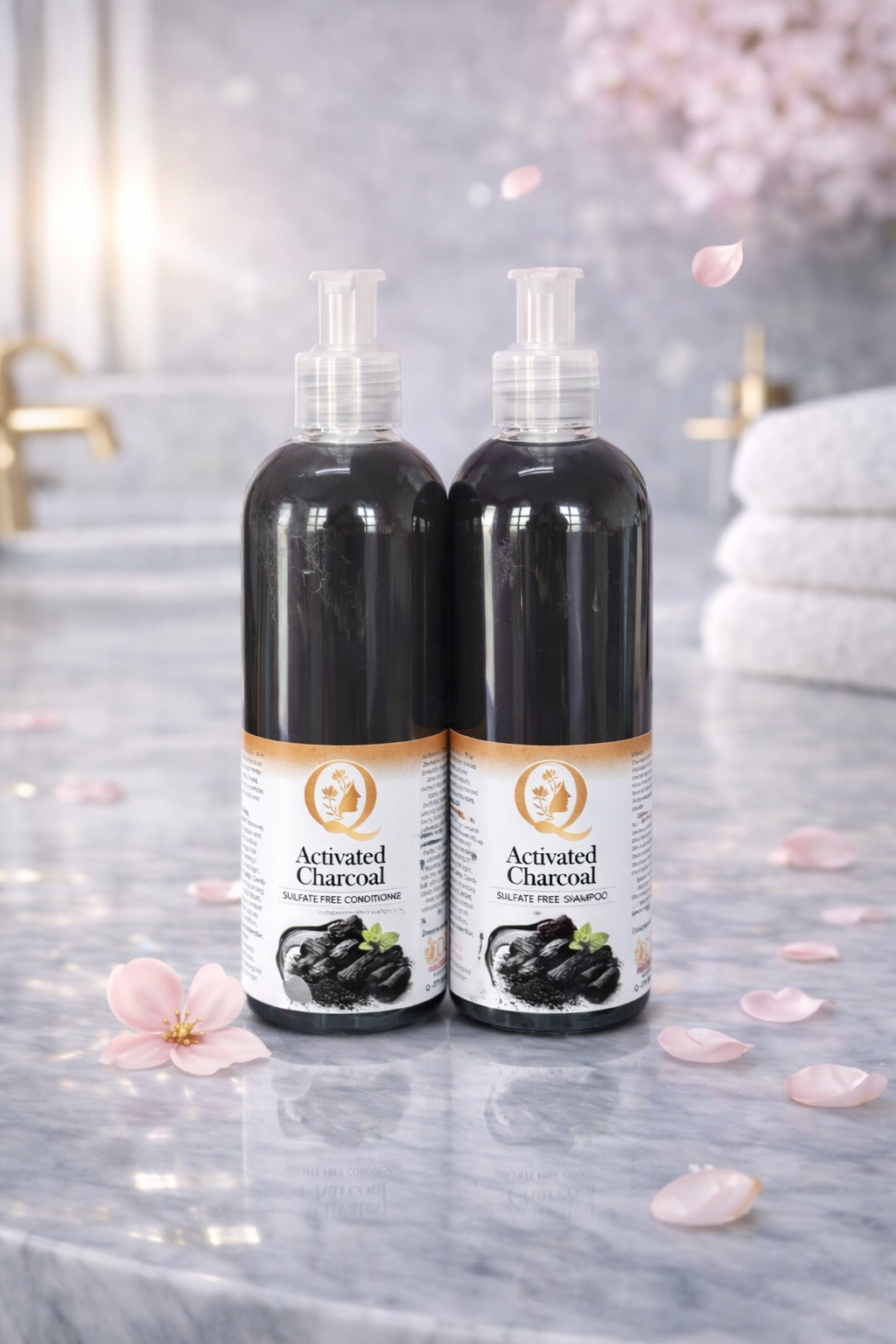 Activated Charcoal 1000ml Shampoo