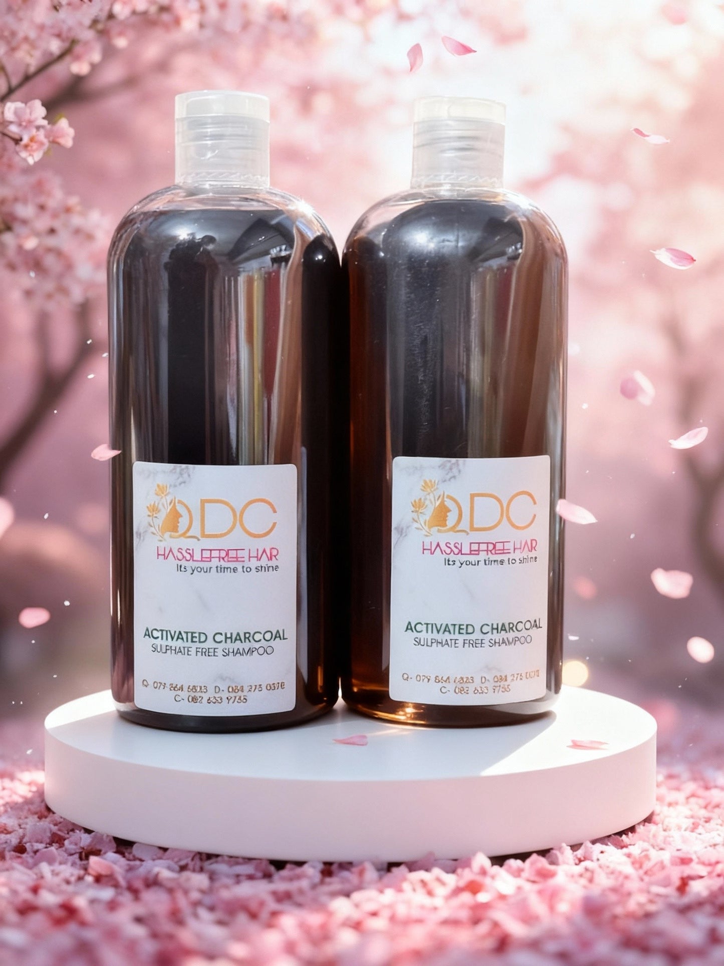 Activated Charcoal 1000ml Shampoo