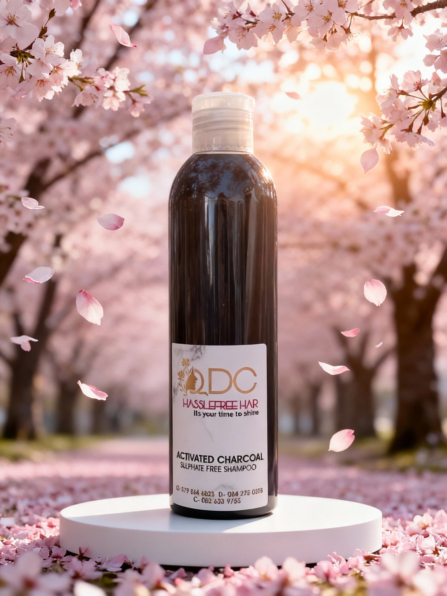 Activated Charcoal 250ml shampoo