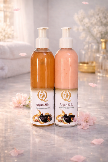 Argan Silk 250ml Set – QDC Hassle Free Hair