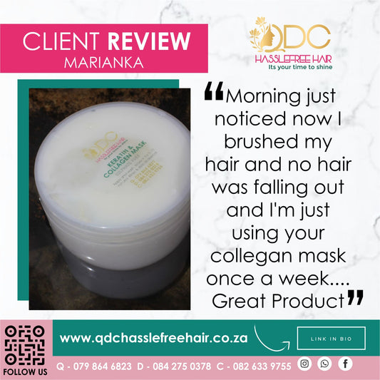 Keratin & Collagen Mask Review 1