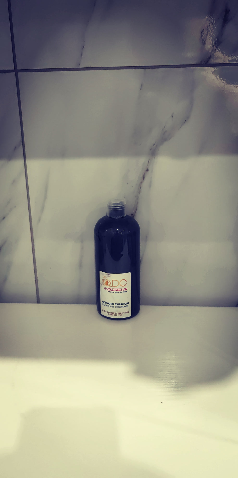 Activated Charcoal 500ml Conditioner QDC Hassle Free Hair