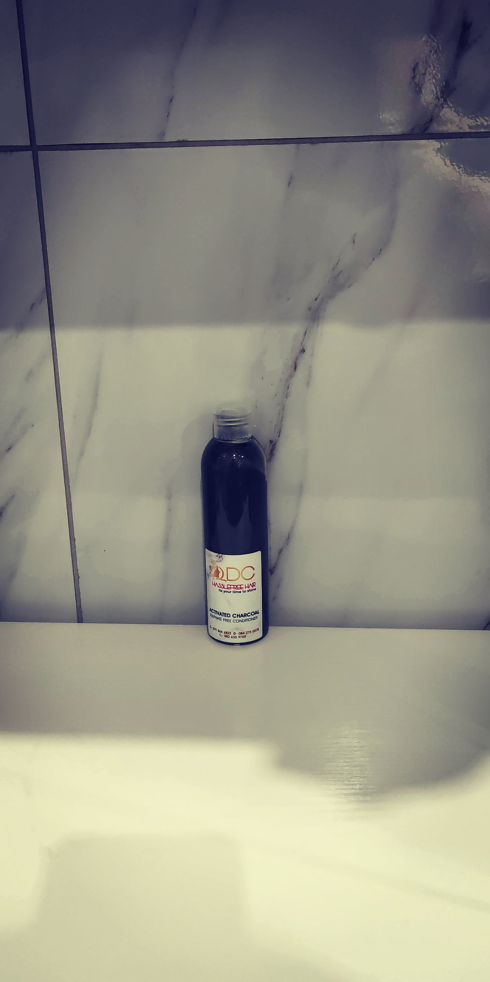 Activated Charcoal 250ml conditioner QDC Hassle Free Hair